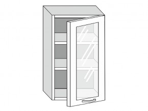 19.50.3 Шкаф настенный (h=913) на 500мм с 1-ой стекл. дверцей в Юрюзани - yuryuzan.magazinmebel.ru | фото