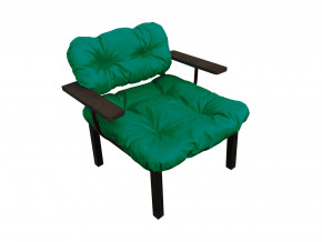 Кресло Дачное зелёная подушка в Юрюзани - yuryuzan.magazinmebel.ru | фото