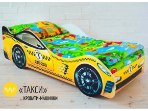 Кровать детская машина Такси в Юрюзани - yuryuzan.magazinmebel.ru | фото