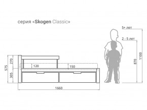 Кровать Svogen classic с ящиками и бортиком бежево-белый в Юрюзани - yuryuzan.magazinmebel.ru | фото - изображение 2