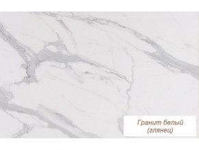 Столешница Гранит белый глянец 26 мм в Юрюзани - yuryuzan.magazinmebel.ru | фото