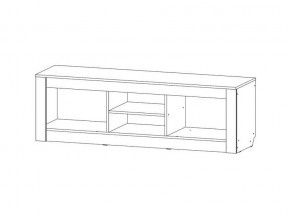 ТВ-тумба Ривьера анкор светлый в Юрюзани - yuryuzan.magazinmebel.ru | фото - изображение 2